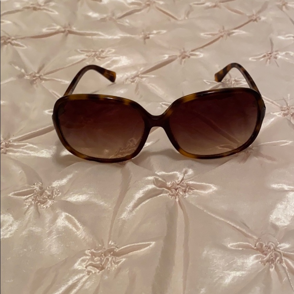 Coach :: Brown Oversized Sunglasses